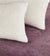 Teddy Sherpa Twin-Pack Standard Pillowcases - Soft Reversible Velvet & Sherpa Cushion Covers - Machine Washable with Zipper Closure -  48x73cm - Mauve