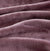 Teddy Sherpa Twin-Pack Standard Pillowcases - Soft Reversible Velvet & Sherpa Cushion Covers - Machine Washable with Zipper Closure -  48x73cm - Mauve