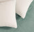 Teddy Sherpa Twin-Pack Standard Pillowcases - Soft Reversible Velvet & Sherpa Cushion Covers - Machine Washable with Zipper Closure -  48x73cm - Sage Green