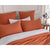 CleverPolly Vintage Washed Microfibre Standard Pillowcases - Set of 2 Luxurious Standard Pillow Covers - Terracotta