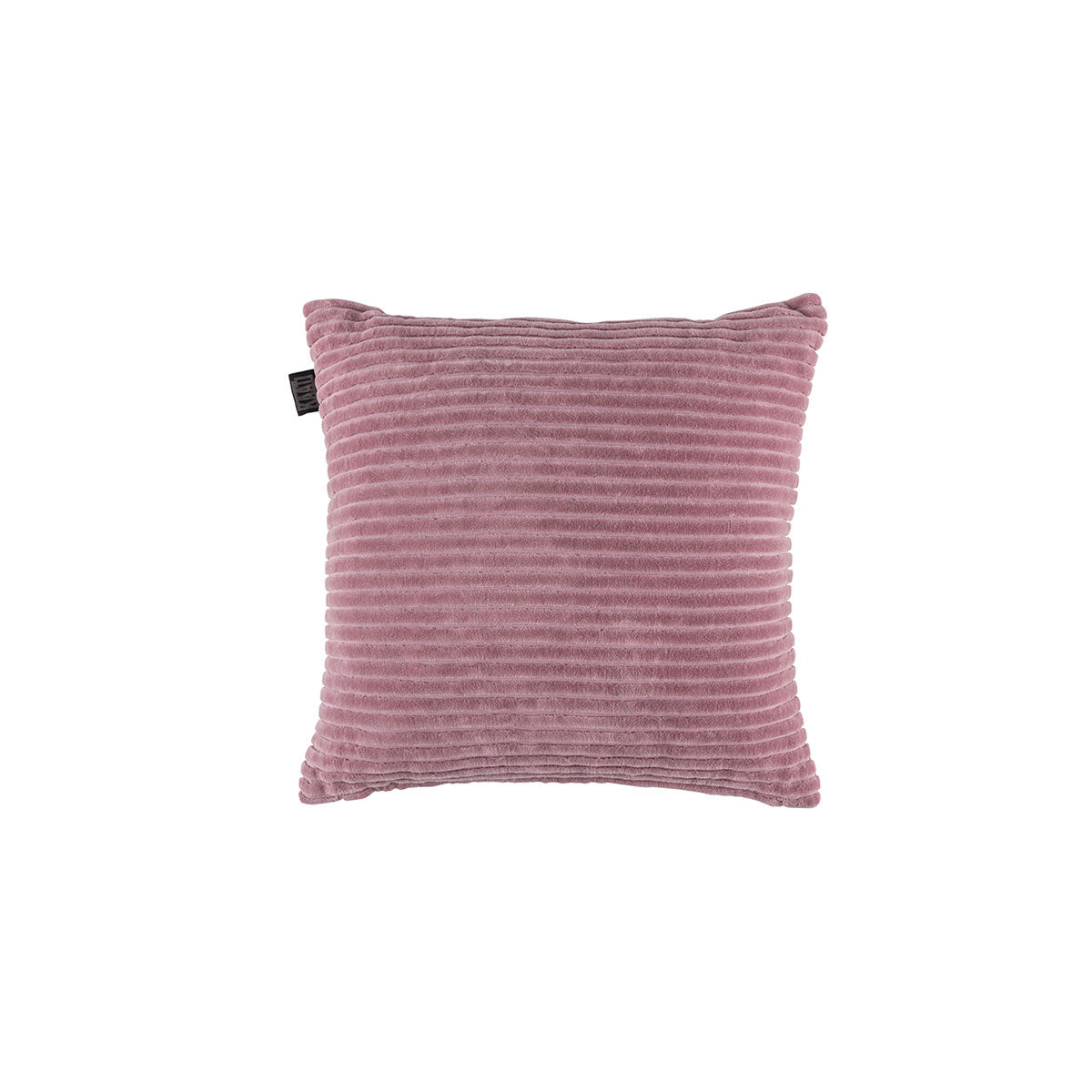 KAAT Amsterdam Ribbed Pink Square Filled Cushion 43cm x 43cm