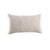 Vintage Design Homewares Natural French Linen Filled Cushion Oblong - 35cm x 55cm