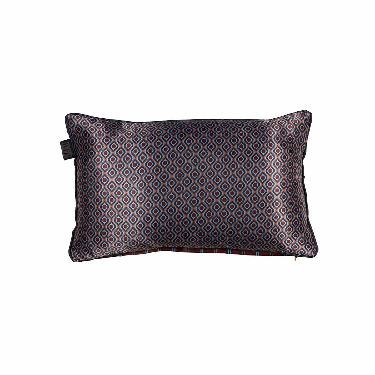 KAAT Amsterdam Meja Red Reversible Oblong Filled Cushion 30cm x 50cm