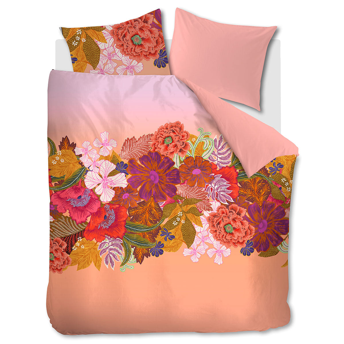 Oilily Livia Multi Cotton Floral Quilt Cover Set King