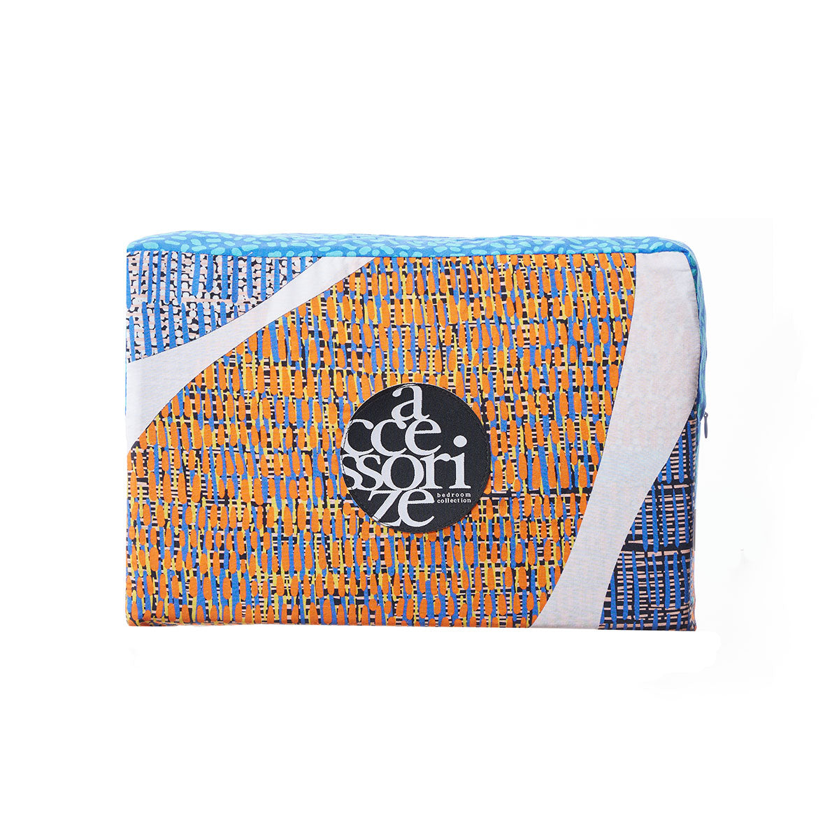 Accessorize Sorrel White Cotton Foliage Quilt Cover Set Single