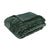 J Elliot Home Rita Sea Kelp Faux Mohair Throw Rug 130 x 160cm