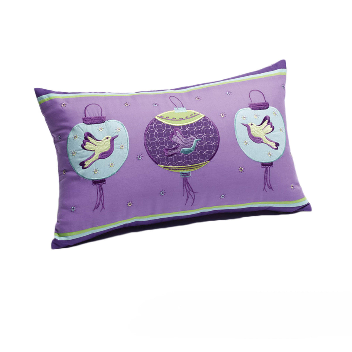 Jiggle &amp; Giggle Butterfly Lantern Filled Oblong Cushion 30 cm x 50 cm