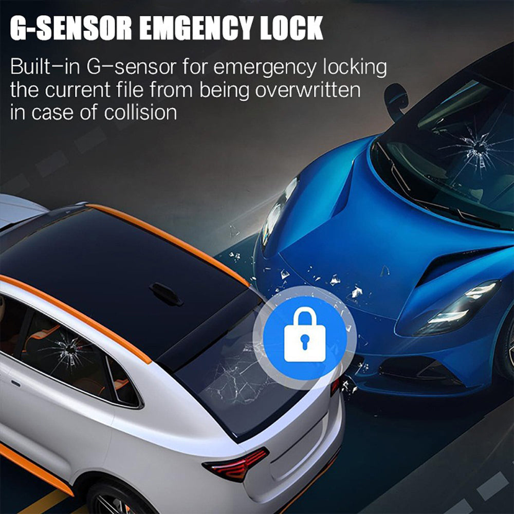 3 Channel 4K+1K+1K Dash Cam WiFi Car DVR Interior Cabin Camera Recorder with 32G Card