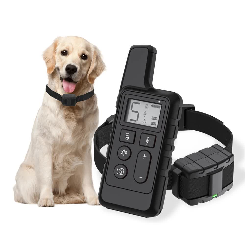 VaKa Anti Bark Dog Training Collar Sound &amp; Vibration Stop Barking Automatic Pet