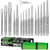 SWANLAKE Punch and Chisel Set, Including Taper Punch, Cold Chisels, Pin Punch, Center Punch (16pcs)