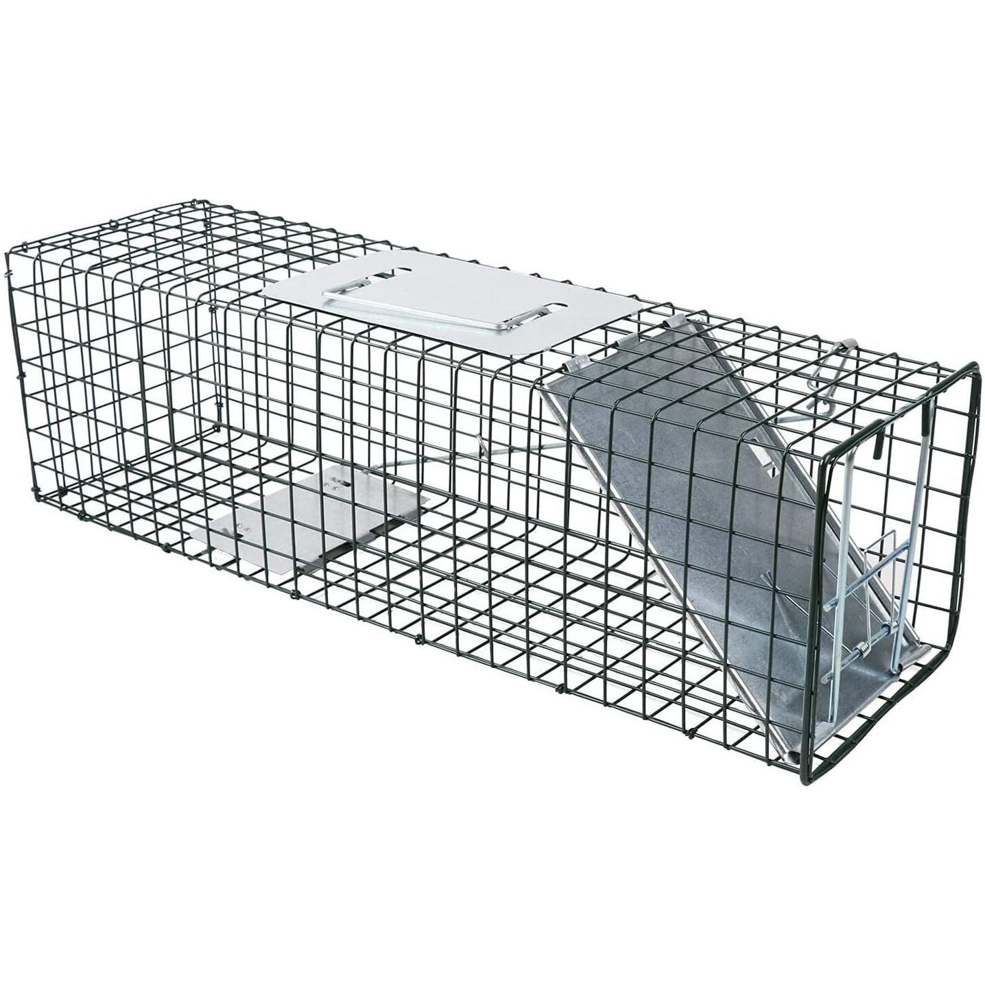 VaKa Animal Trap Cage Humane Live Steel Catch Possum Fox Rat Cat Rabbit Bird