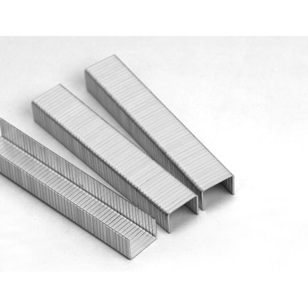 Heavy Duty Staple Gun Set 2in1 Stapler + 1500Pc Staples Tacker Hand Fastener Tool