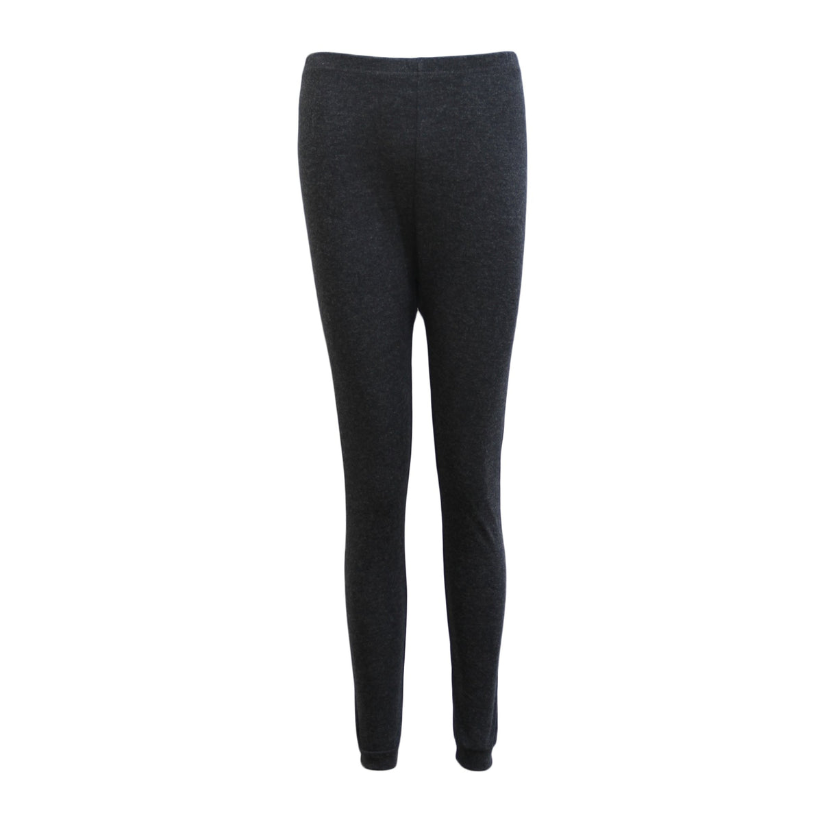 Womens Merino Wool Top Pants Thermal Leggings Long Johns Underwear Pajamas, Women&#39;s Leggings - Black, 14-16