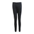 Womens Merino Wool Top Pants Thermal Leggings Long Johns Underwear Pajamas, Women's Leggings - Black, 16-18