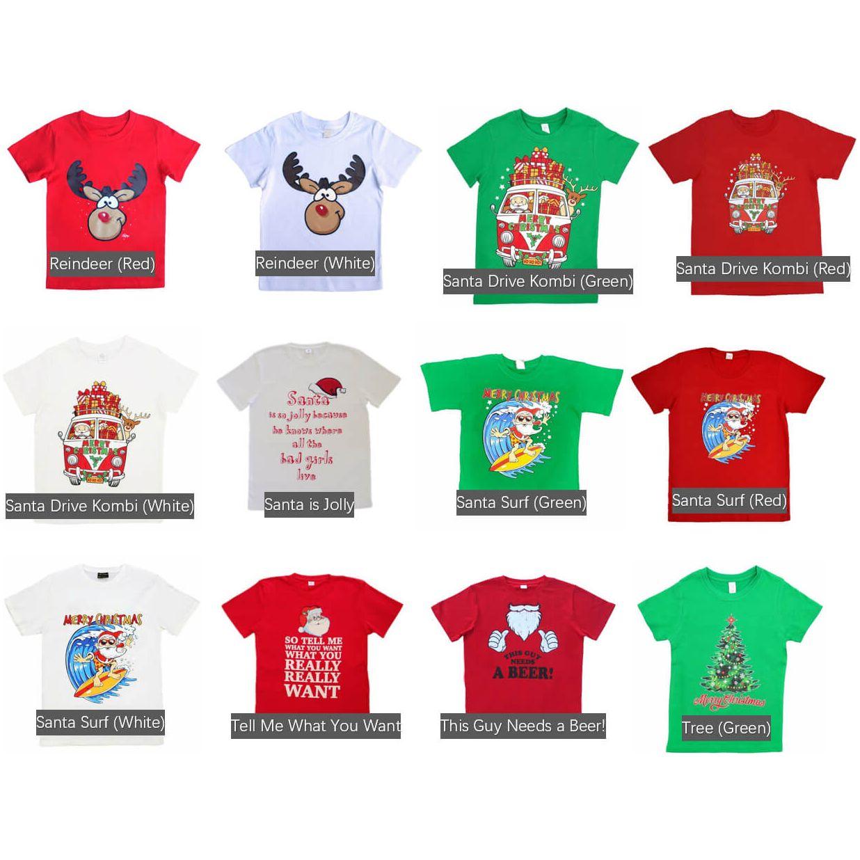 New Funny Adult Xmas Christmas T Shirt Tee Mens Womens 100% Cotton Jolly Ugly, Reindeer (White), S