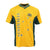 Adults Kids Men's Sports Soccer Rugby Jersy T Shirt Australia Day Polo Souvenir, Gold, XS