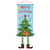 Christmas Hanging Banner Flag Door Window Décor Santa Reindeer Snowman Ornaments, Tree