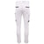 Men's Cotton Drill Cargo Work Pants UPF 50+ 13 Pockets Tradies Workwear Trousers, White, 30