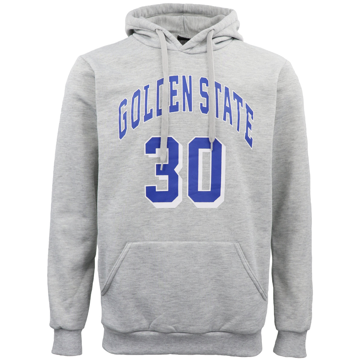 Men's Fleece Pullover Hoodie Jacket Sports Jumper Jersey Chicago Golden State, Blue - Golden State 30, XL