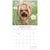 Yorkshire Terriers - 2024 Square Wall Calendar Pets Dog 16 Month Premium Planner