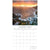 Sunsets - 2024 Square Wall Calendar 16 Months Premium Planner Xmas New Year Gift