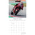 Super Bikes - 2024 Square Wall Calendar 16 Month Planner Christmas New Year Gift