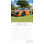 Super Cars - 2024 Square Wall Calendar 16 Months Planner Christmas New Year Gift