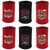 6x Christmas Stubby Stubbie Holders Beer Bottle Drink Can Cooler Santa Reindeer, B