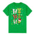 100% Cotton Christmas T-shirt Adult Unisex Tee Tops Funny Santa Party Custume, Shrek (Green), S