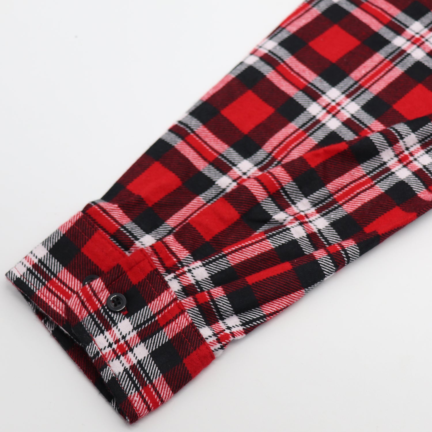 Men's 100% Cotton Flannelette Shirt Long Sleeve Plaid Check Flannel w Pockets, Crimson Knight Plaid, L