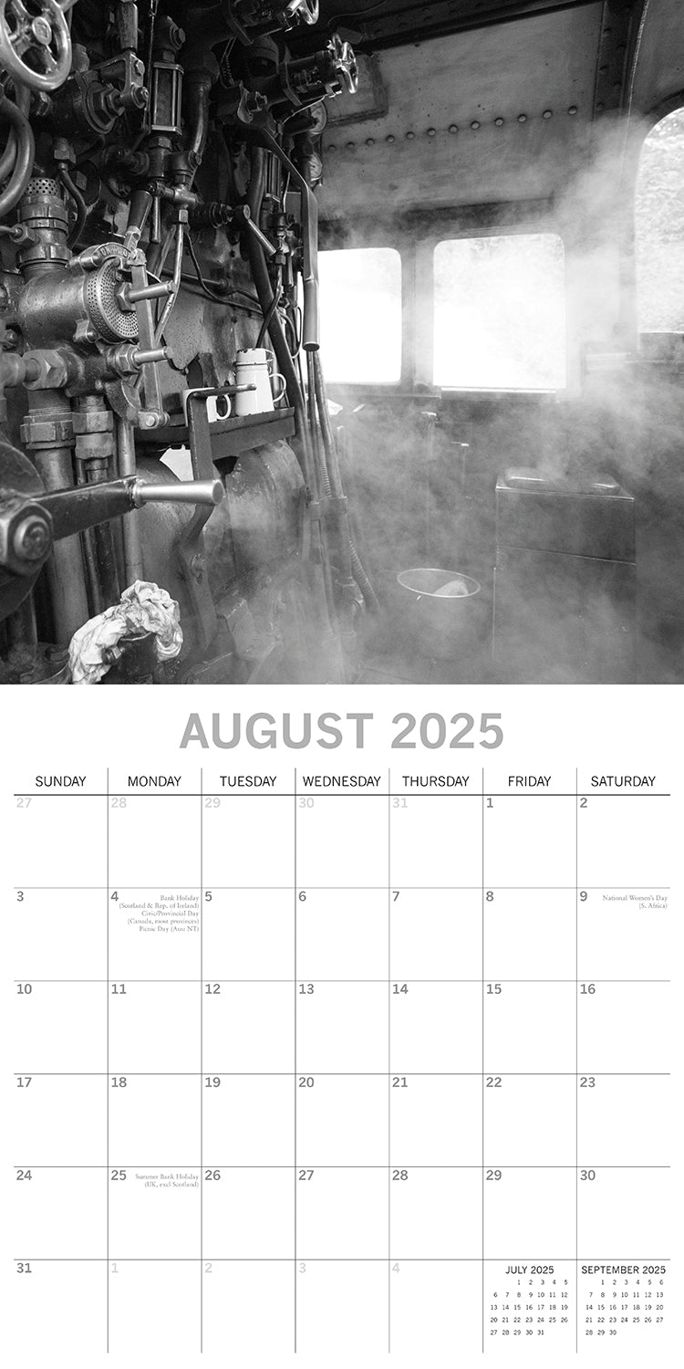 Seascapes - 2025 Square Wall Calendar 16 Months Premium Planner Christmas Gift