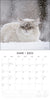 Snow Animals - 2025 Square Wall Calendar Animals 16 Months Premium Planner Gift