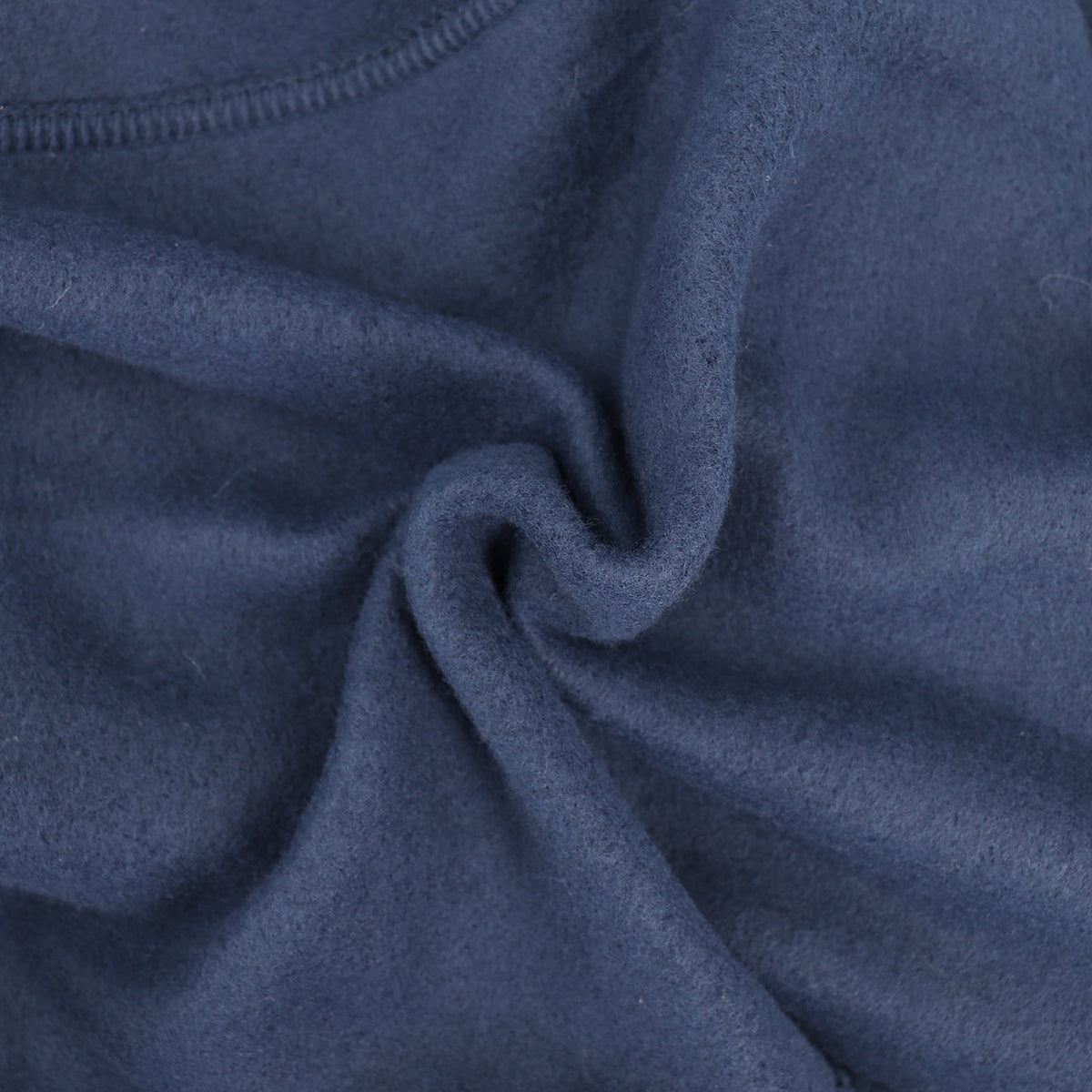 Hi Vis Fleece Work Cargo Shorts w Reflective Tape Workwear Tradie Utility Pants, Navy, 3XL