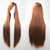New 80cm Straight Sleek Long Full Hair Wigs w Side Bangs Cosplay Costume Womens, Brown