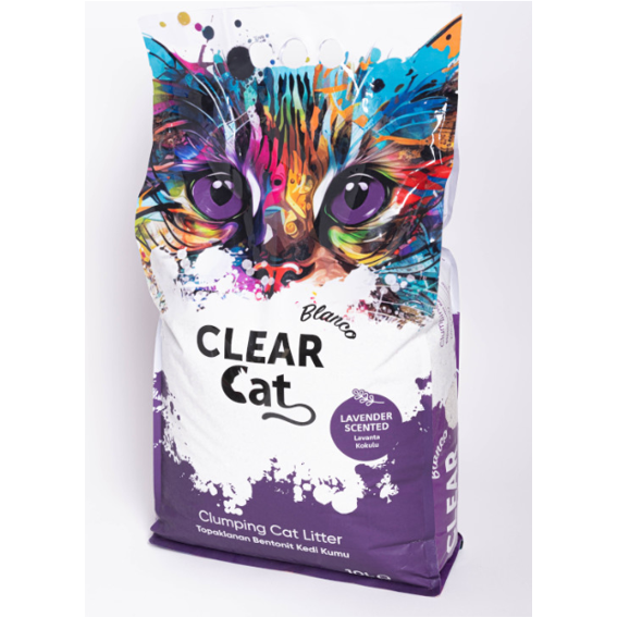 ClearCat Blanco Cat Litter – Lavender 10L