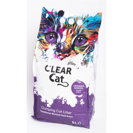 ClearCat Blanco Cat Litter – Lavender 5L