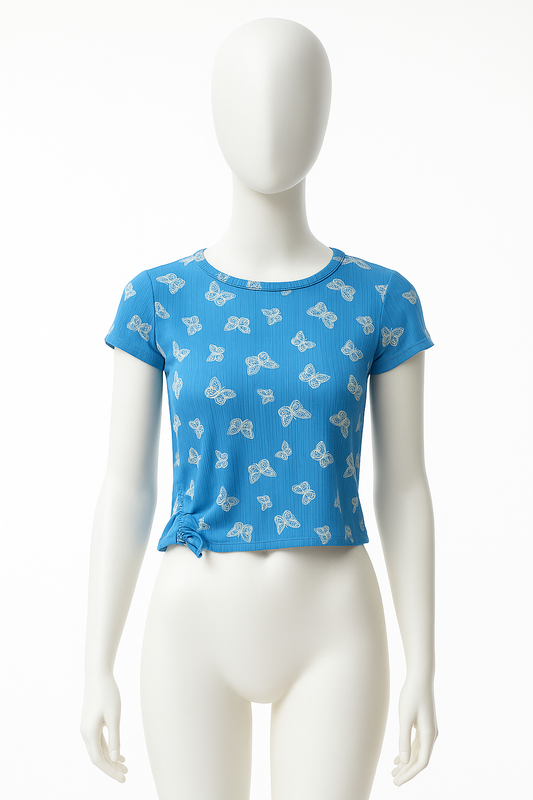 SS Cinch Top Azure Blue L