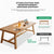 1.8M Solid Wood Dining Table Square Dining Table Dining Table Kitchen Furniture