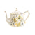 Ears of wheat European afternoon tea coffee cups saucers and teapot