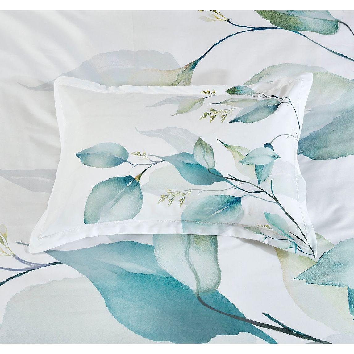 Angelis Leaves Quilt Cover Set - King Size