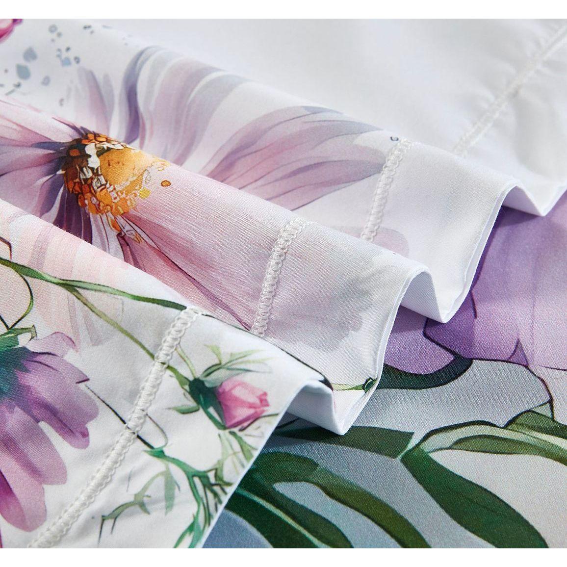 Marrea Floral Quilt Cover Set - Super King Size