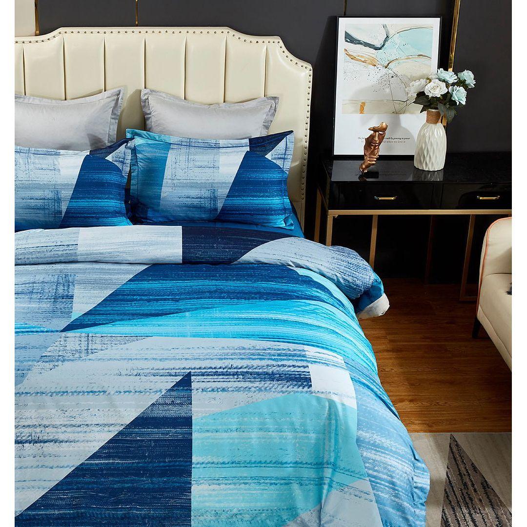 Mondrian Quilt Cover Set - Super King Size