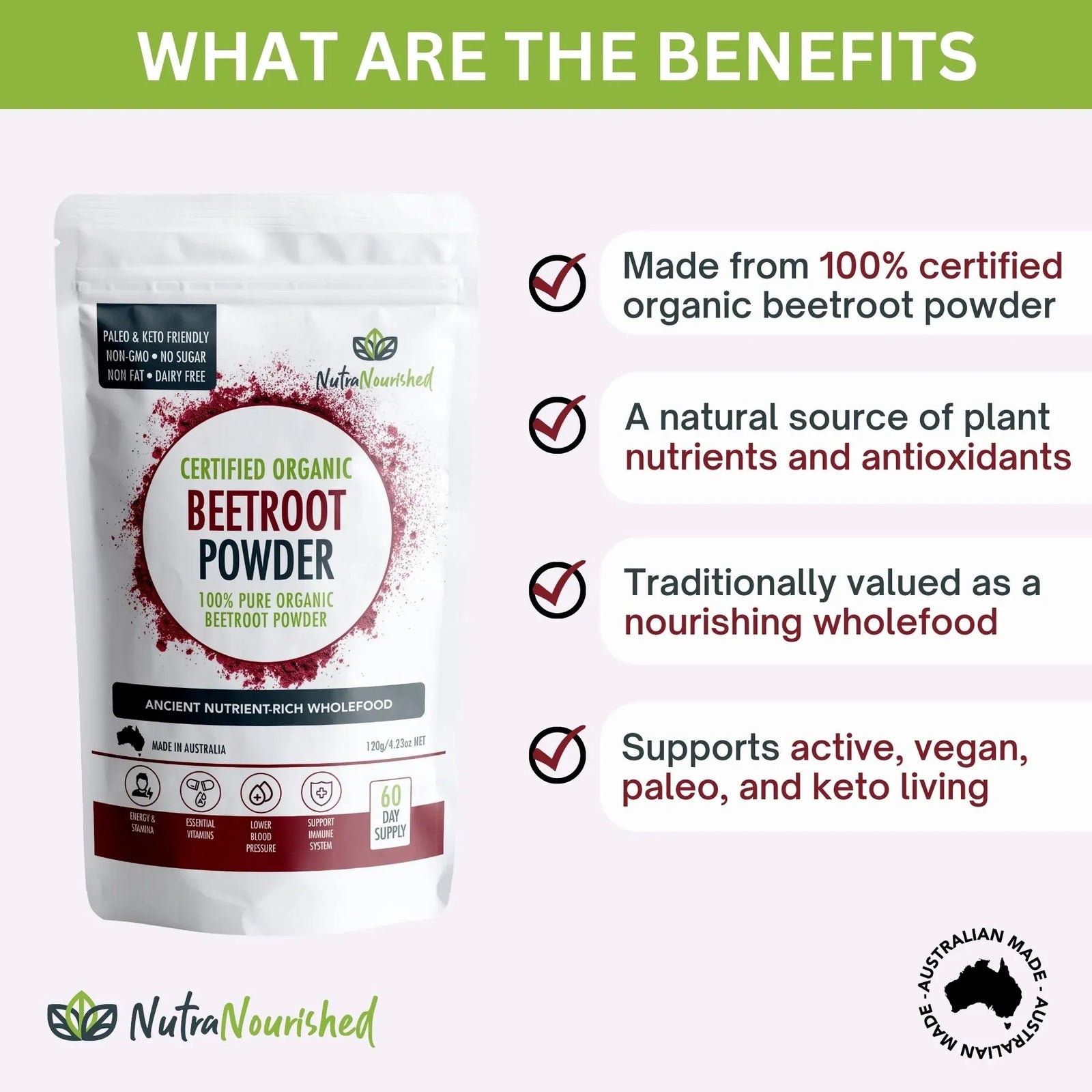 Organic Beetroot Powder
