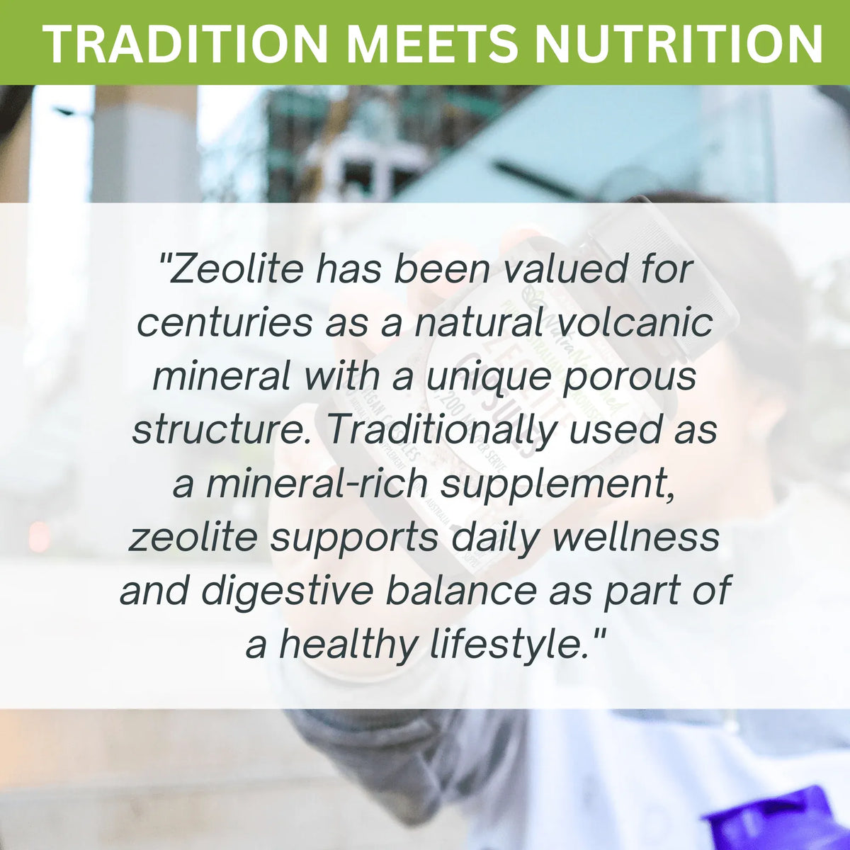 Zeolite Capsules