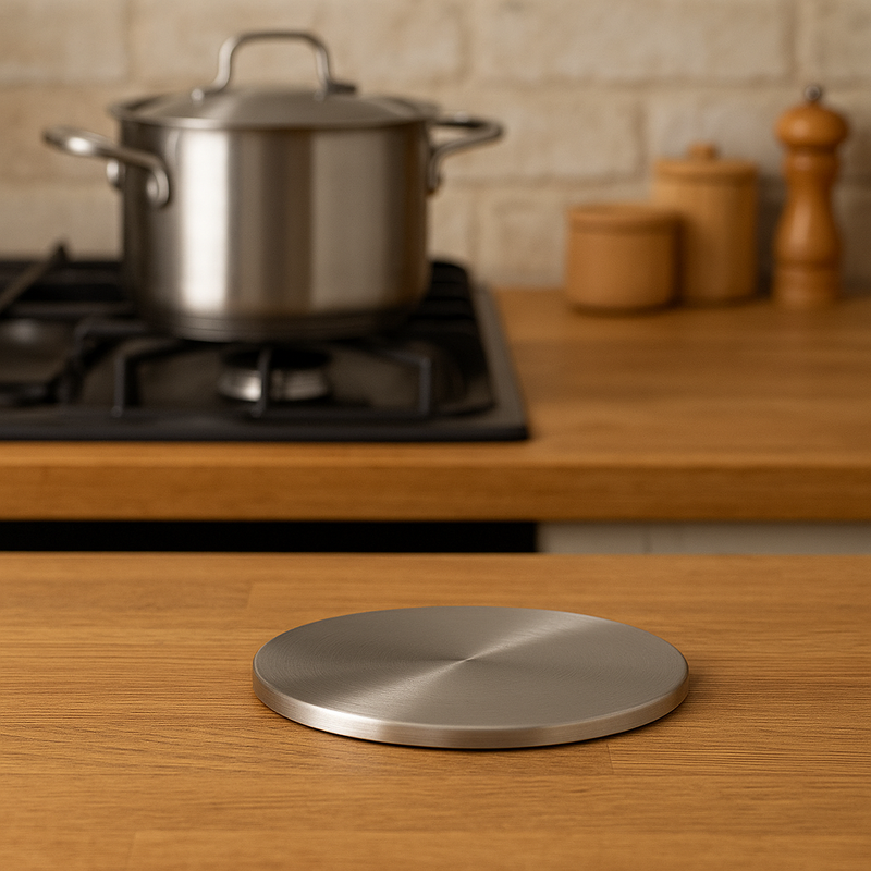 Magnetic Trivet Heat Resistant Stainless Steel Hot Pot Pan Stand