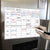 A3 Magnetic Fridge Whiteboard Eraser+ 8 Pens Planner