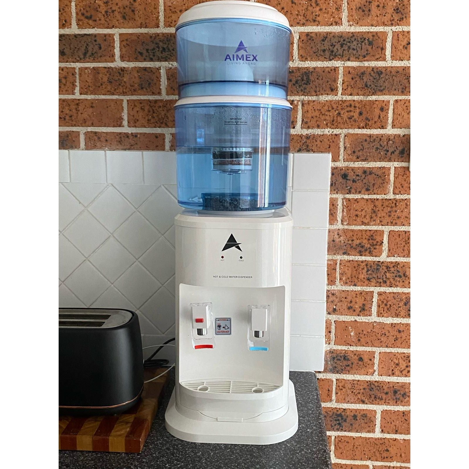 Filtered Bottle with Maifan Stone for Open-Top Water Coolers