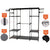 Sorti Freestanding Portable Closet Metal Wardrobe Garment Rack Hanger