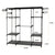 Sorti Freestanding Portable Closet Metal Wardrobe Garment Rack Hanger