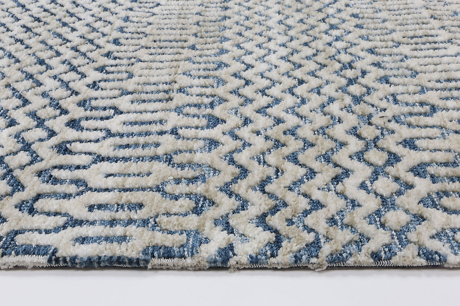 Amritsar Camphils Navy Tribal Rug 240X330